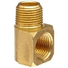 Load image into Gallery viewer, 3-8&quot; x 3-8&quot; Forged Street Elbow Brass Fitting
