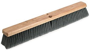 Gray Flagged Push Broom