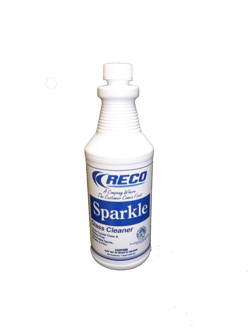 RECO SPARKLE MIRROR & GLASS CLEANER- QUART